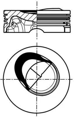 Kolv Mahle 028 Pi 00130 000