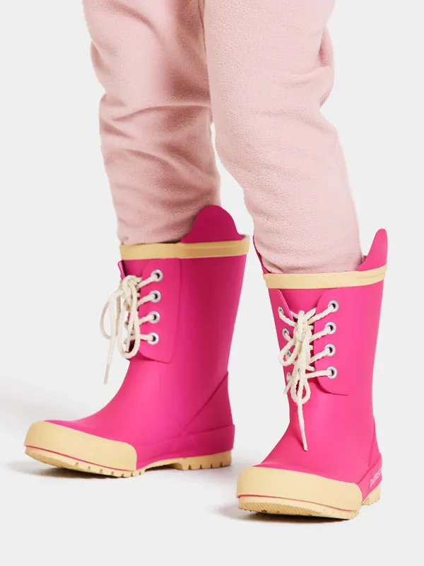 Didriksons Splashman Gummistövlar, Plastic Pink, 25