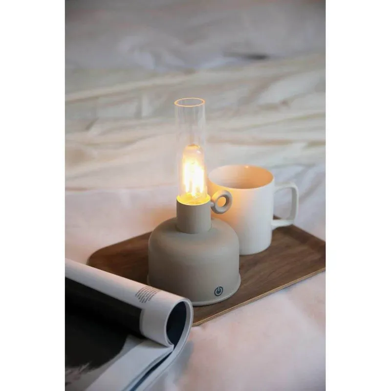 Astrid Portable Bordslampa IP44 Greige - Markslöjd - Vardagsrum - Plast