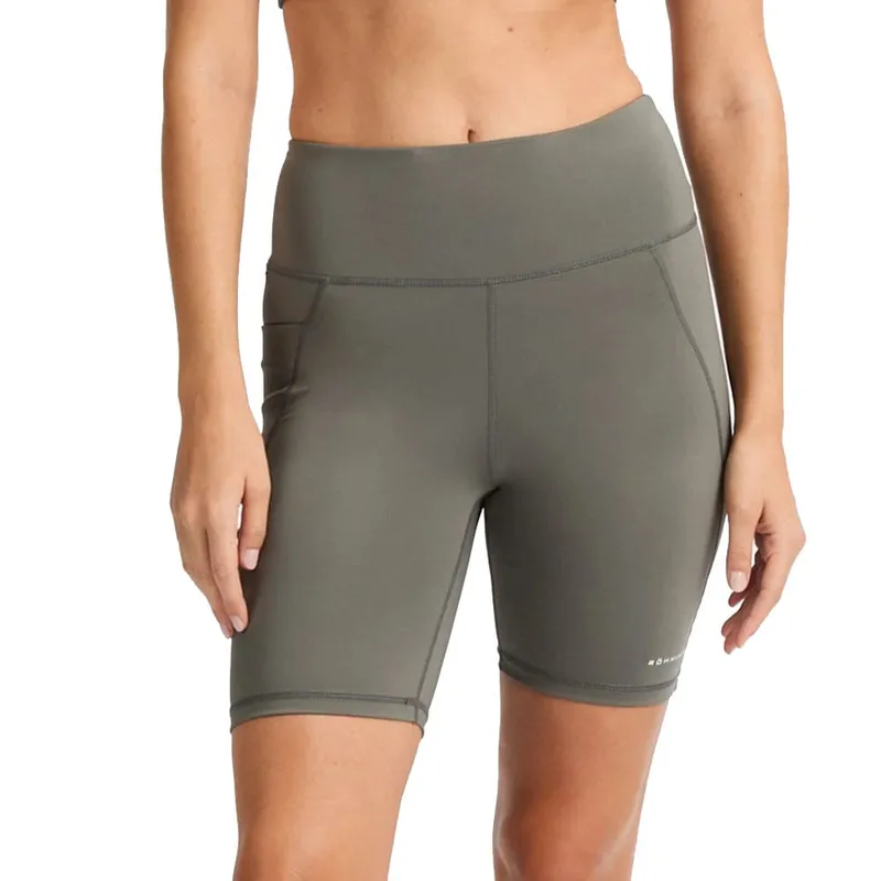 Röhnisch Flattering High Waist Bike Tights (dam) - Gunmetal, XL