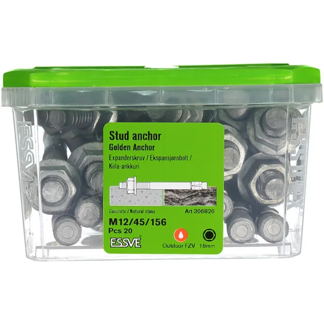 EXPANDER GA M12/45/156 FZV 20ST | Beijerbygg Byggmaterial
