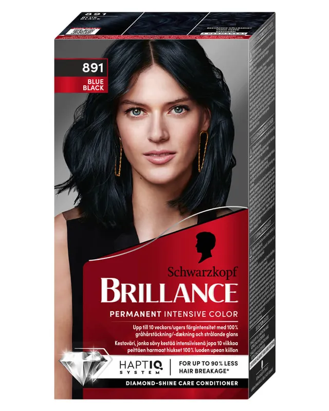 Schwarzkopf Brillance 891 Blue Black (U) 60 ml