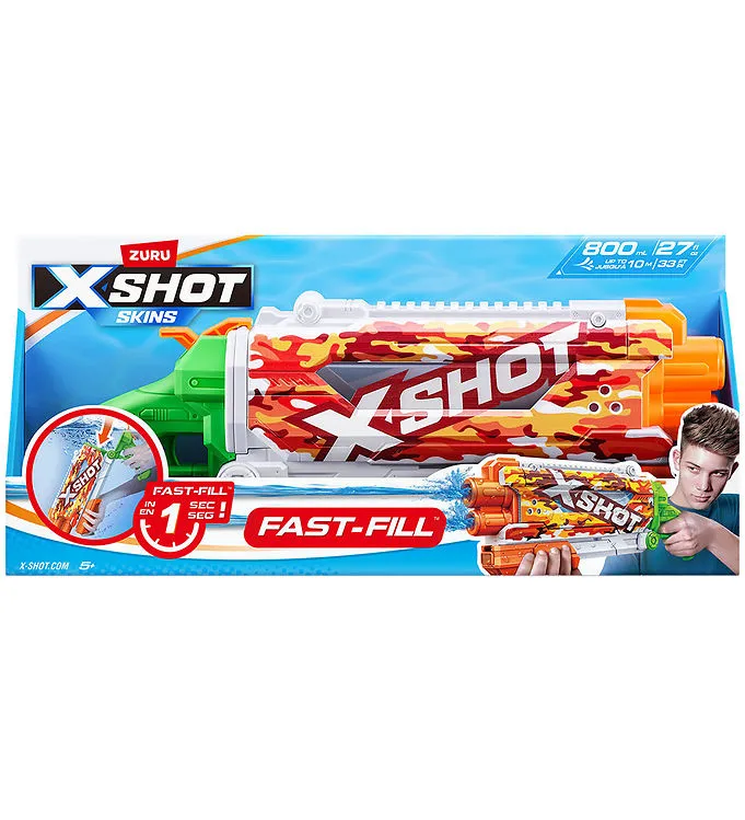 X-Shot Fast-Fill Skins Pump Action Vattenpistol