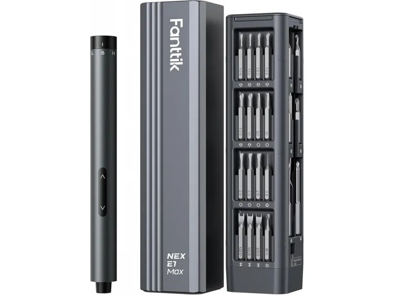 Fanttik E1 Max 3.7V electric screwdriver set - Grey