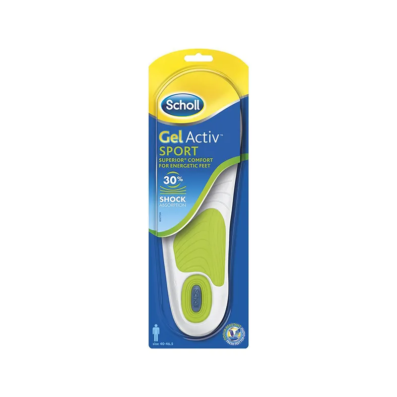 Scholl GelActiv Sport – Stöd, dämpning och komfort vid träning