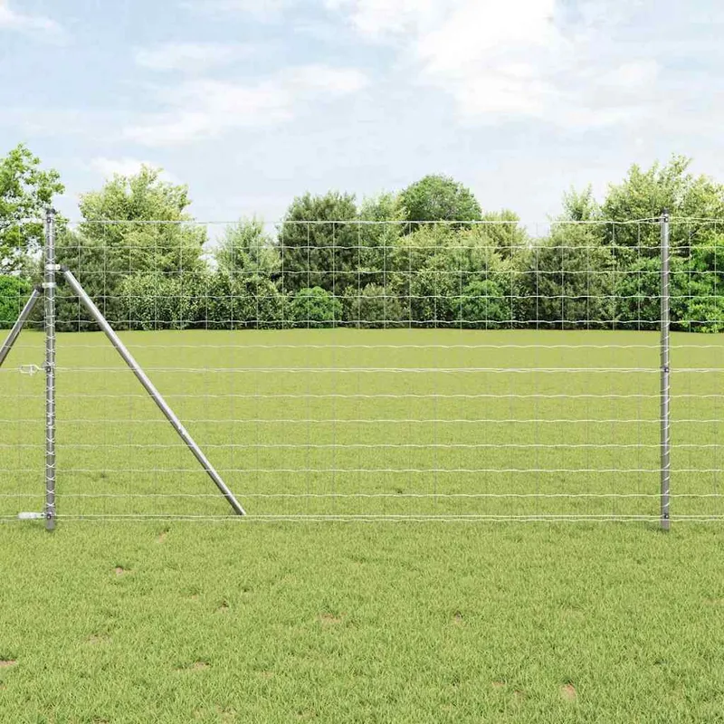 vidaXL Eurogärdsel 1,4 x 10 m PVC-belagt järn (#8946)