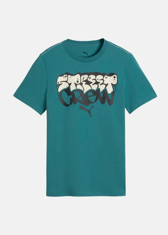 Puma MID90s T-shirt, Grön, 128