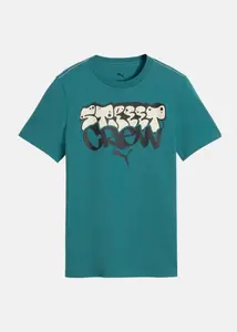 Puma MID90s T-shirt, Grön, 128