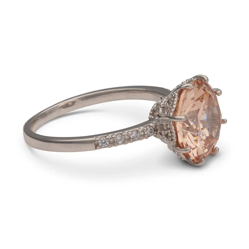 Lily and Rose Elenora ring – Champagne Silver 18 mm