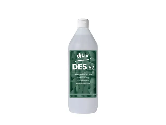 Handdesinfektion Liv IPA 62% – 1000ml flaska