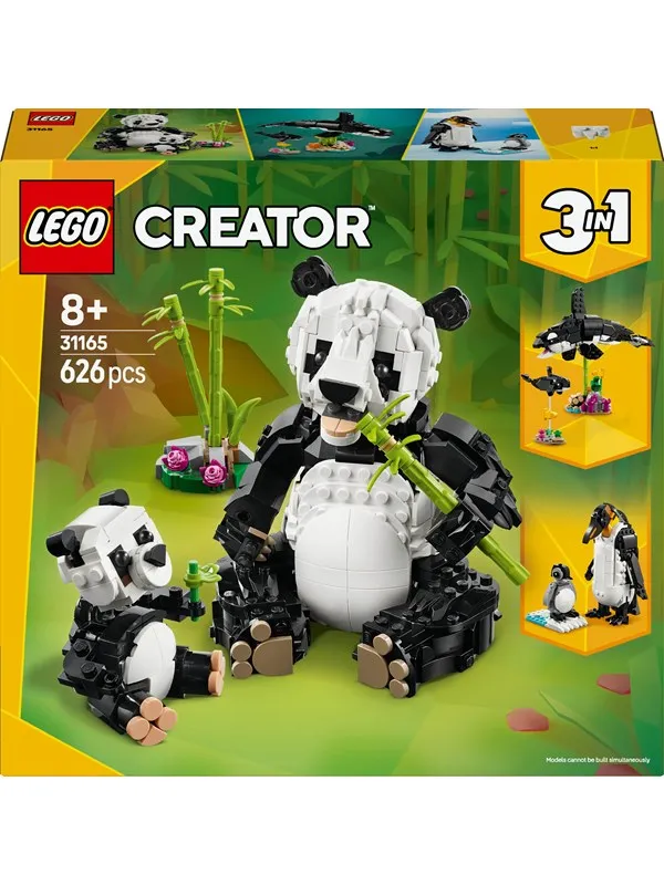 LEGO - Creator - Vilda djur: Pandafamilj (31165)