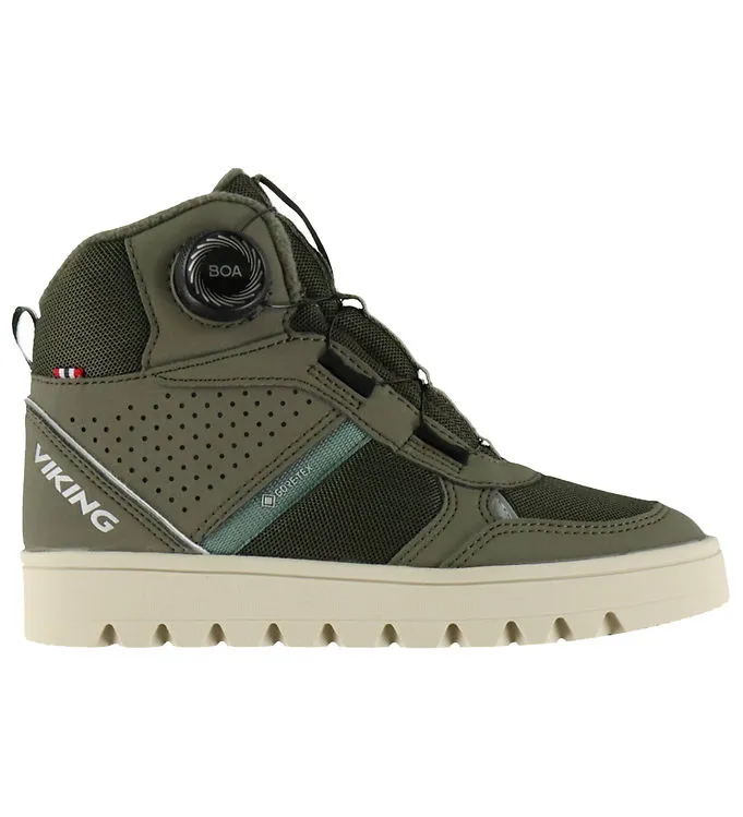 Viking Vinterkängor - Fleek Warm GTX Boa - Olive