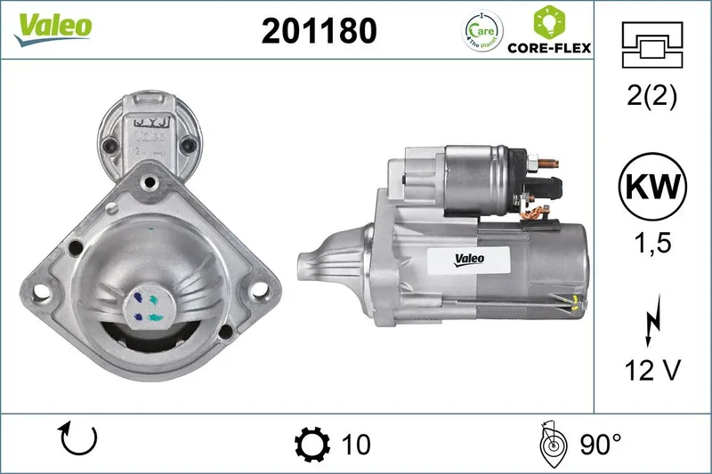 Startmotor VALEO 201180
