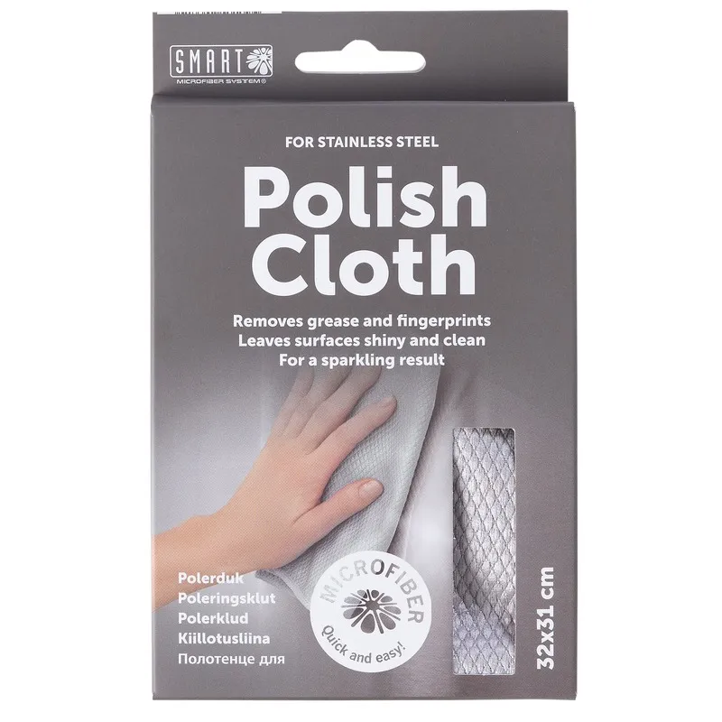 Smart Microfiber Polerduk Rostfritt