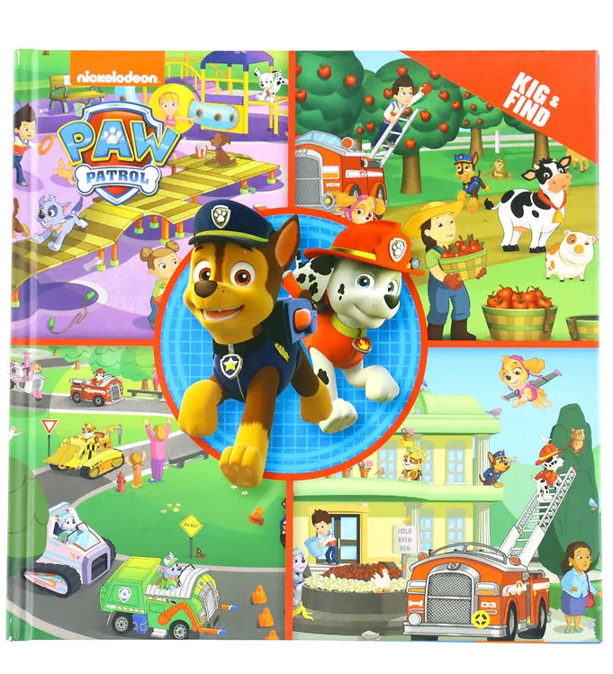 Alvilda Bok – Paw Patrol – Leta och hitta – EN