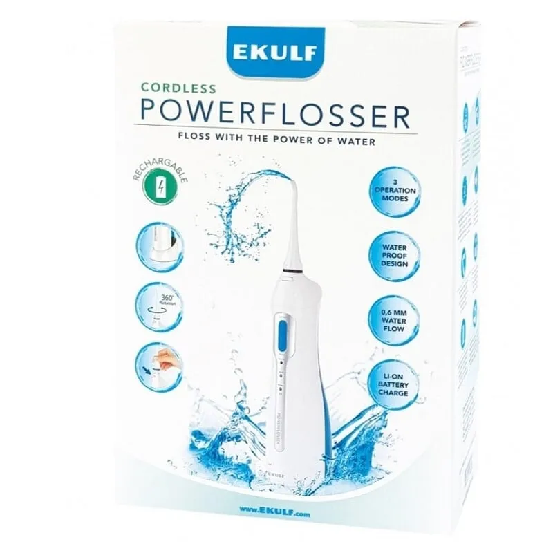 Ekulf PowerFlosser Cordless 1 st