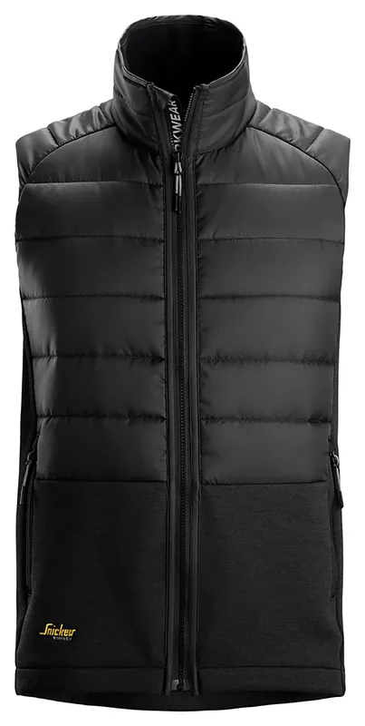 Snickers Workwear 4902-0404 FlexiWork Väst svart Svart