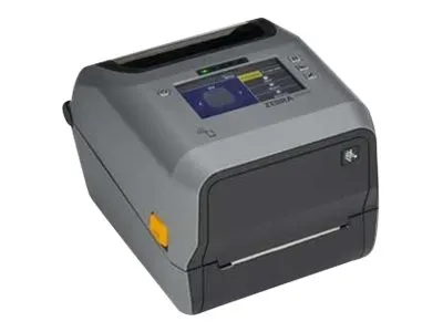 Zebra ZD621t – Etikettskrivare – termisk överföring – Rulle (11,8 cm) – 300 dpi – upp till 152 mm/sek – USB 2.0, LAN, seriell, USB-värd – grå (#4427)