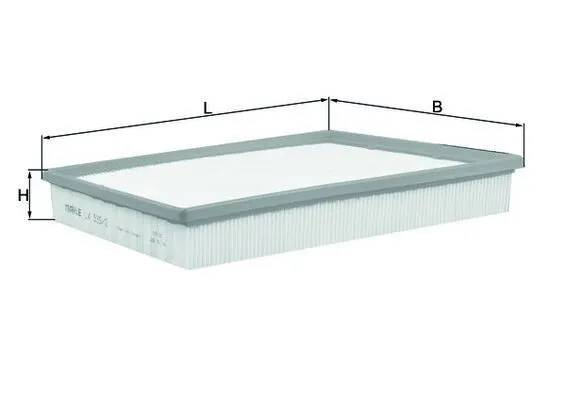 Luftfilter MAHLE LX 935/2