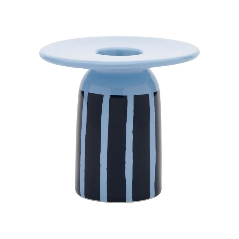 Marimekko Piccolo ljusstake Light blue-petrol, 8 cm