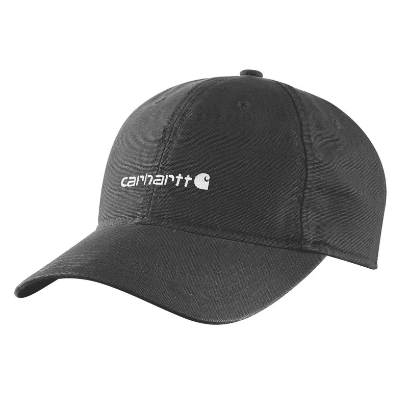 Carhartt Women’s Canvas Embroidered Graphic Cap Black