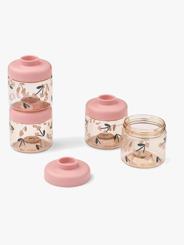 Dominique Snacksboxar 100 ml 4-Pack Cherry heart/Rosey Liewood