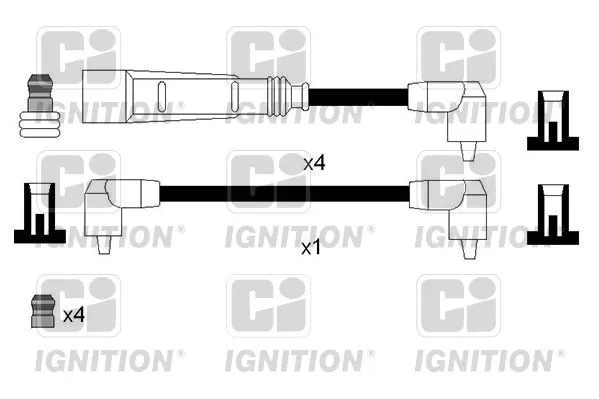 Tändkabelsats QUINTON HAZELL XC1206
