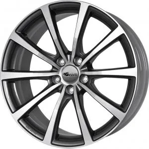 Brock B32 Titanium Polished – 8.5/20 5/114.3 ET45 B72.6