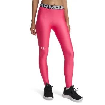 Under Armour HeatGear Leggings Rosa polyester Medium Dam