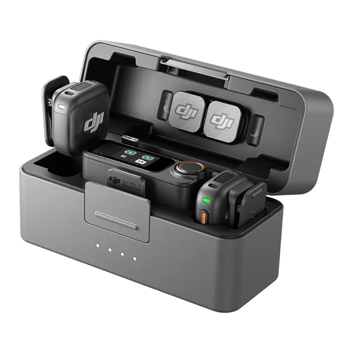 Dji Mic 3 (2 Tx + 1 Rx + Charging Case)
