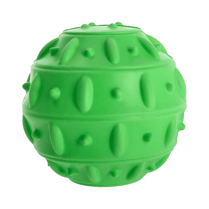Rough Play Hundleksak Gummi Dental Treat Grön 7cm