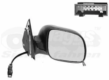 VAN WEZEL 7625808 Backspegel