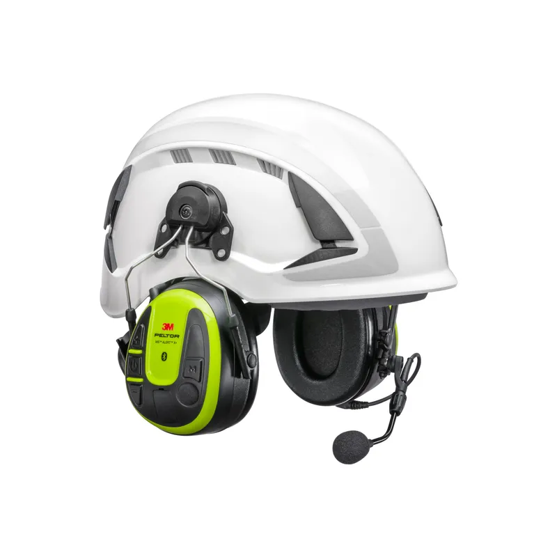 3M Peltor WS Alert X+ Hörselskydd Bluetooth & mobilapplikation, hjälmfäste