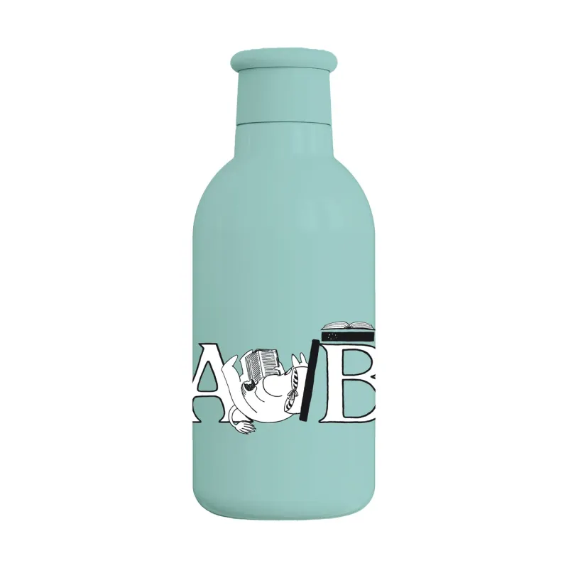 RIG-TIG Moomin ABC termosflaska 0,5 L Moomin turqouise