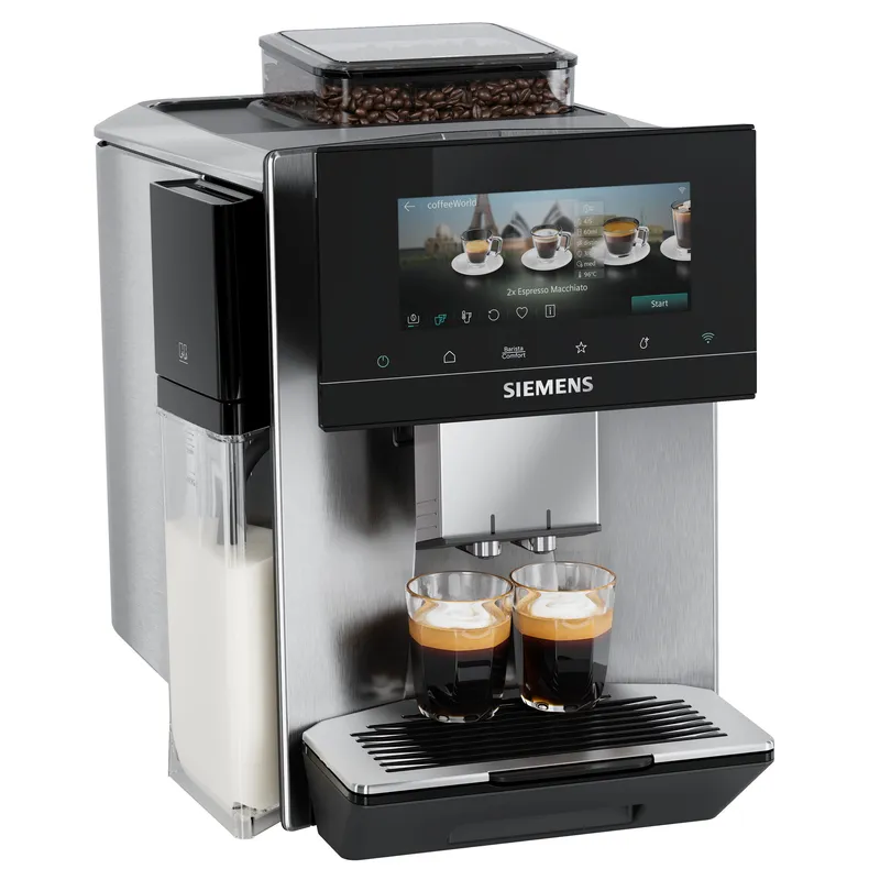 Siemens EQ900 plus iAroma TQ923EZ3 helautomatisk espressomaskin, inox
