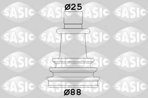 Bälgsats, drivaxel SASIC 2933633
