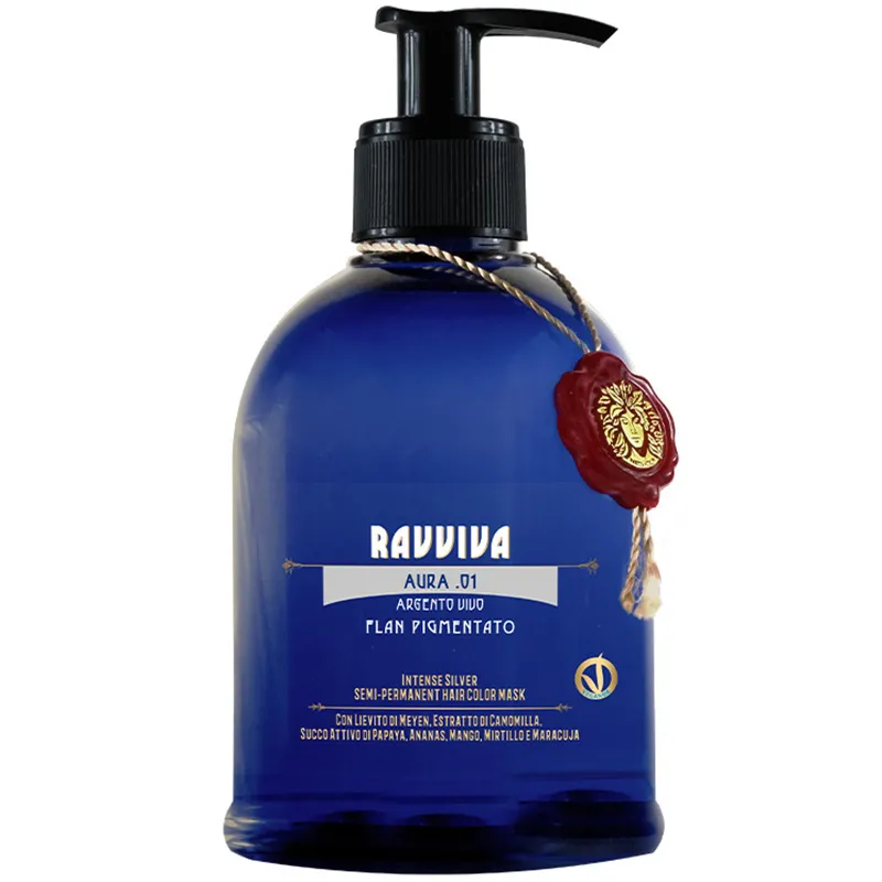 Opificio Emiliano Ravviva .01 Intense Silver Semi-Permanent Hair Color Mask (250 ml)