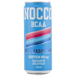 NOCCO Blue Raspberry Energidryck BCAA 33cl