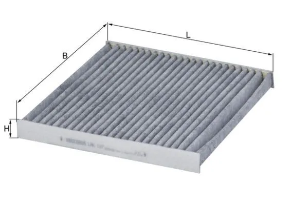 Kupéfilter MAHLE LAK 107