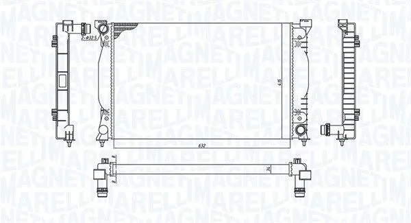 Magneti Marelli 350213196700 Kylare