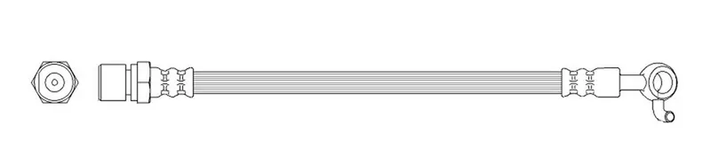 Bromsslang K&K FT0633