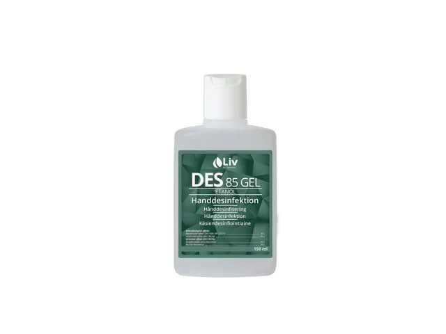 Handdesinfektion Liv 85%, gel – 150ml m snäpplock