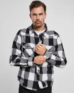 Brandit flanellskjorta Vit (#2887)