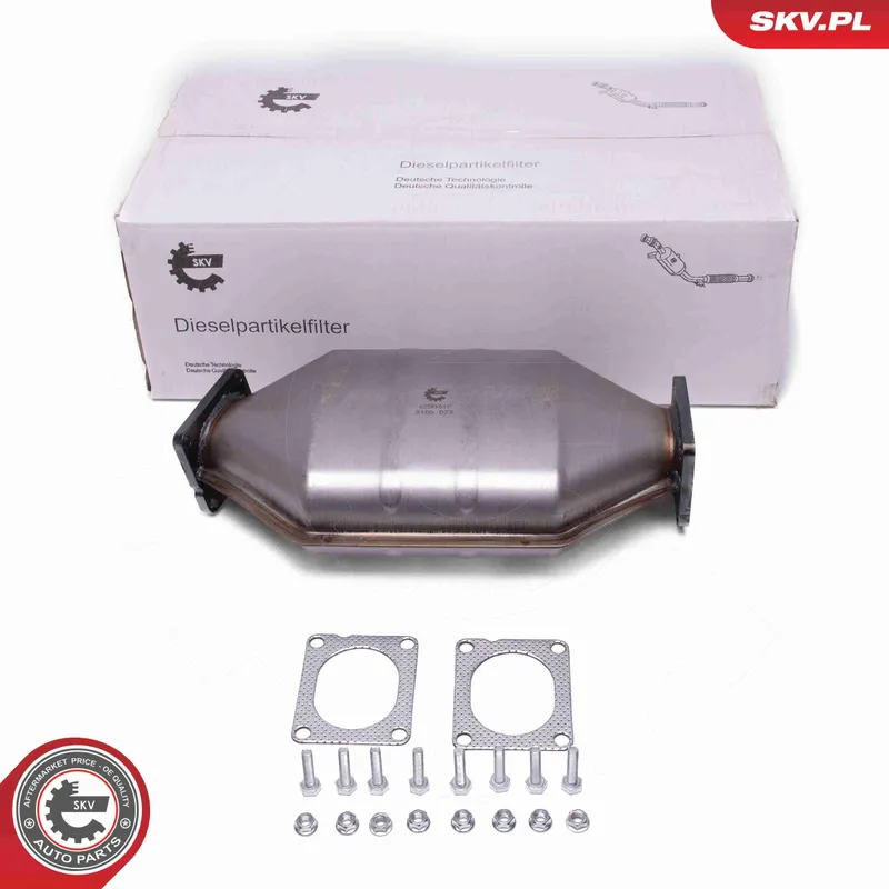 ESEN SKV Dieselpartikelfilter – P1853032 – bmw 5 [e60], 5 touring [e61], 7 [e65, e66, e67], x5 [e53] – OE 18307792041, 18307792062, 18307792065