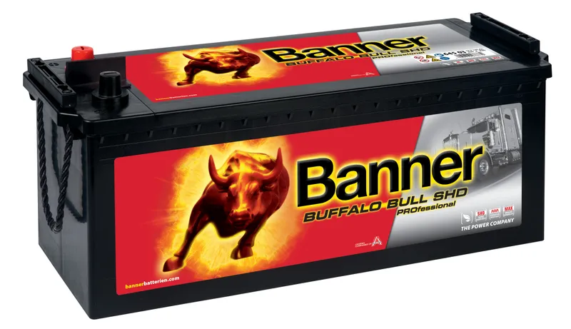 Banner Buffalo Bull SHD Pro SHDPRO64503M Startbatteri 12V, 145 Ah