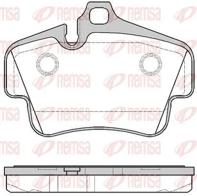 Bromsslang KAWE H4778