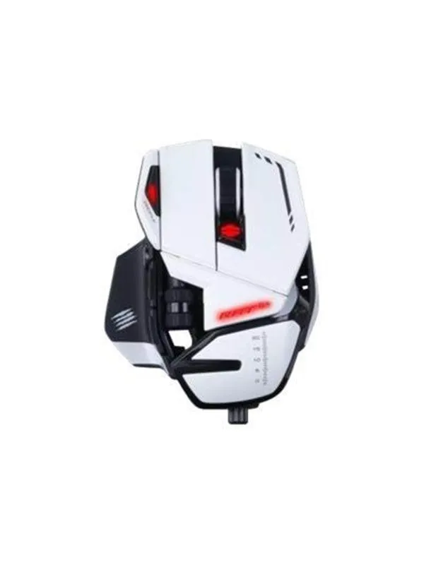 Mad Catz R.A.T.6+ - mouse - USB - white - Mouse - Optic - 11 knappar - Vit