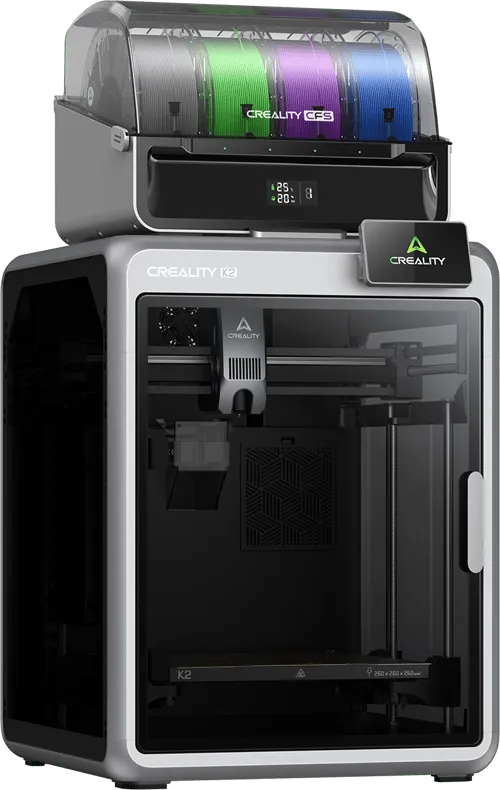 Creality K2 Combo 3D-skrivare 260 × 260 × 260 mm 600 mm/sec CFS, svart
