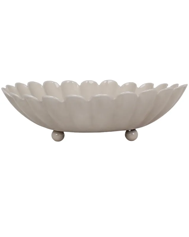 Skål i plåt Ingrid Ø 21,5 cm – Beige