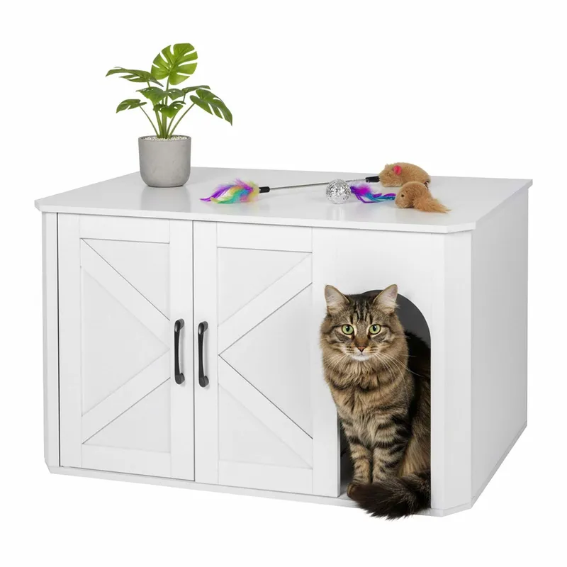 Kattsandskåp - Diskret, rymligt, mångsidigt